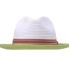 Bigalli_Hats_Orion_White&Green_2 Orion Braid
