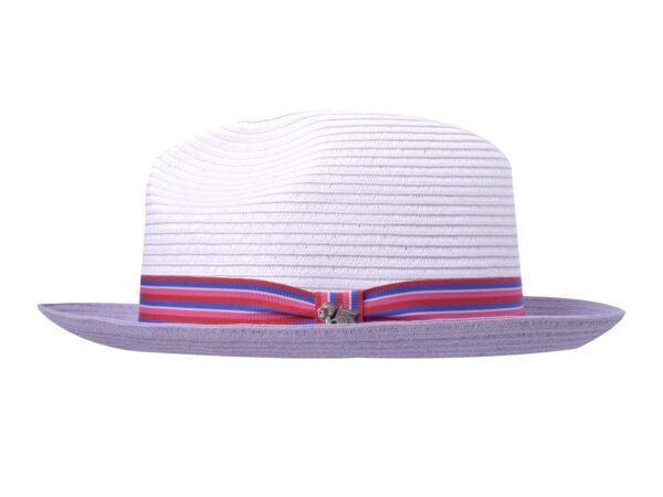Bigalli_Hats_Orion_White&Lavander_1 Orion Braid